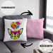 Chihuahua Herz Farbe Besitzer Kissen mit Füllung 40x40 Geschenk Lustiger Spruch Geschenkidee Chihuahua Liebhaber (Grau) Rosa Trendation