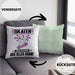 Skater Kissen mit Füllung 40x40 Geschenk für Skater Der Mann Der Alles Kann Geschenkidee zum Geburtstag (Grau) Grün Trendation