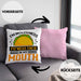Taco Kissen mit Füllung 40x40 Taco-Liebhaber Geschenkidee für Taco-Fans (Grau) Rosa Trendation