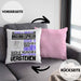 Baseballspieler Geschenk Kaffee-Kissen mit Füllung 40x40 Geschenkidee für Baseballspieler Ich Bin Baseballspieler Ich Kann Es Dir Erklären Jedoch Nicht Für Dich Verstehen Spruch Lustig (Grau) Rosa Trendation