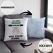 Ringer Geschenk Kissen mit Füllung 40x40 Lustiger Spruch Ich Bin Ringer Warum Weil Ich Es Kann Geschenkidee Bester Ringer Geburtstag (Grau) Blau Trendation