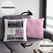 Manager Geschenk Kissen mit Füllung 40x40 Geschenkidee für Manager Geburtstag Lustiger Spruch Ich Bin Manager Ich Kann Es Dir Erklären Aber Nicht Für Dich Verstehen (Grau) Rosa Trendation