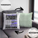 Trekking-Enthusiast Geschenk Kissen mit Füllung 40x40 Lustige Geschenkdiee für einen Trekking-Enthusiast Geburtstag Ich Bin Trekking-Enthusiast Ich Kann Es Dir Erklären Aber Nicht Für Dich Verstehen (Grau) Grün Trendation