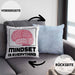 Entrepreneur Kissen mit Füllung 40x40 Entrepreneurship Geschenk Spruch Motivation Idee Mindset (Grau) Blau Trendation
