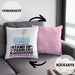 Stand-Up-Paddler Geschenk Kissen mit Füllung 40x40 Ich Bin Stand-Up-Paddler Aber Sag Doch Einfach Superheld Lustige Geschenkdiee für Stand-Up-Paddler (Grau) Rosa Trendation