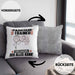 Parkour-Trainer Kissen mit Füllung 40x40 Geschenk für Parkour-Trainer Der Mann Der Alles Kann Geschenkidee zum Geburtstag (Grau) Grau Trendation