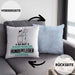 Hundepfleger Geschenk Kissen mit Füllung 40x40 So Gut Kann Nur Ein Hundepfleger Aussehen Geschenkidee (Grau) Blau Trendation