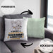 Tierheimmitarbeiter Geschenk Kissen mit Füllung 40x40 So Gut Kann Nur Ein Tierheimmitarbeiter Aussehen Geschenkidee (Grau) Grün Trendation