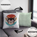 Chihuahua Besitzer Kissen mit Füllung 40x40 Geschenk Lustiger Spruch Geschenkidee Chihuahua Mama Papa (Grau) Grün Trendation