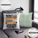 Abenteurreisender Geschenk Lustiger Spruch für Abenteurreisender Geschenkidee Bester Abenteurreisender Der WeltKissen mit Füllung 40x40 (Grau) Grün Trendation