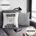 ExotischeTierhalter Kissen mit Füllung 40x40 Geschenk für ExotischeTierhalter Der Mann Der Alles Kann Geschenkidee zum Geburtstag (Grau) Grau Trendation