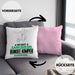Bungee-Jumper Geschenk Kissen mit Füllung 40x40 So Gut Kann Nur Ein Bungee-Jumper Aussehen Geschenkidee (Grau) Rosa Trendation