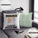 Bogenschießer Kissen mit Füllung 40x40 Geschenk für Bogenschießer Der Mann Der Alles Kann Geschenkidee zum Geburtstag (Grau) Grün Trendation