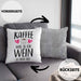 Lustige Kaffeeliebhaber Sprüche Weil Es für Wein Zu Früh Ist Kaffee Fan GeschenkideeKissen mit Füllung 40x40 (Grau) Grau Trendation