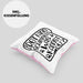 Brot Kann Schimmeln Was Kannst Du Kissen mit Füllung 40x40 Geschenk Spruch Geschenkidee Humor (Grau) Rosa Trendation
