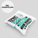 Musiktherapeut Geschenk Lustiger Spruch für Musiktherapeut Geschenkidee Bester Musiktherapeut Der WeltKissen mit Füllung 40x40 (Grau) Blau Trendation