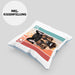Schäferhund Besitzer Kissen mit Füllung 40x40 Geschenk Lustiger Spruch Geschenkidee Retro Vinatge Schäferhund (Grau) Blau Trendation