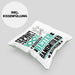 Bandmitglied Geschenk Lustiger Spruch für Bandmitglied Geschenkidee Bester Bandmitglied Der WeltKissen mit Füllung 40x40 (Grau) Grün Trendation
