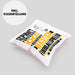 Fußballspieler Geschenk Lustiger Spruch für Fußballspieler Geschenkidee Bester Fußballspieler Der WeltKissen mit Füllung 40x40 (Grau) Rosa Trendation