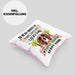 Cocker Spaniel Besitzer Kissen mit Füllung 40x40 Geschenk Lustiger Spruch Geschenkidee Ich Arbeite Hart Damit Mein Cocker Spaniel Seinen Traum Leben Kann (Grau) Rosa Trendation