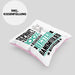 Bandmitglied Geschenk Lustiger Spruch für Bandmitglied Geschenkidee Bester Bandmitglied Der WeltKissen mit Füllung 40x40 (Grau) Rosa Trendation