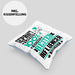 Influencer Geschenk Lustiger Spruch für Influencer Geschenkidee Bester Influencer Der WeltKissen mit Füllung 40x40 (Grau) Blau Trendation