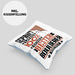 Boulderer Geschenk Lustiger Spruch für Boulderer Geschenkidee Bester Boulderer Der WeltKissen mit Füllung 40x40 (Grau) Blau Trendation