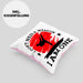 Karate-Kissen mit Füllung 40x40 Geschenk Kampfsport-Fans Jiu Jitsu Geschenkidee I Dont Need A Weapon I Am One (Grau) Rosa Trendation