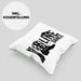 Line Dance Kissen mit Füllung 40x40 Geschenk Spruch Linedance KafffeeKissen mit Füllung 40x40 Spruch (Grau) Grün Trendation