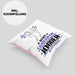 Jogger Geschenk Kissen mit Füllung 40x40 So Gut Kann Nur Ein Jogger Aussehen Geschenkidee (Grau) Rosa Trendation