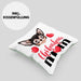 Chihuahua Besitzer Mom Mama Kissen mit Füllung 40x40 Geschenk Lustiger Spruch Geschenkidee Chihuahua Besitzerin (Grau) Grün Trendation