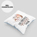Sag Deiner Katze Pspspsps Von Mir Kissen mit Füllung 40x40 Geschenkidee für Katzen-Besitzerin Katzenmama (Grau) Blau Trendation