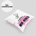 Indie-Musiker Geschenk Kissen mit Füllung 40x40 So Gut Kann Nur Ein Indie-Musiker Aussehen Geschenkidee (Grau) Rosa Trendation