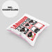 Labrador Besitzer Kissen mit Füllung 40x40 Geschenk Lustiger Spruch Geschenkidee Labrador Tricks Bleib (Grau) Rosa Trendation