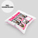 Schäferhund Besitzer Kissen mit Füllung 40x40 Geschenk Lustiger Spruch Geschenkidee Schäferhund Tricks Bleib (Grau) Rosa Trendation