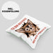 Chihuhahua Besitzer Kissen mit Füllung 40x40 Geschenk Geschenkidee Frauchen Herrchen Ich Bin Nicht Perfekt Aber Mein Chihuaha Ist Es (Grau) Grün Trendation