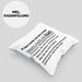 Industriemechaniker Geschenk Kissen mit Füllung 40x40 Spruch Männer Definition Lustige Geschenkidee für Industriemechaniker (Grau) Blau Trendation