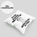 Rapper Geschenk Kissen mit Füllung 40x40 Lustiger Spruch Ich Bin Rapper Warum Weil Ich Es Kann Geschenkidee Bester Rapper Geburtstag (Grau) Grün Trendation