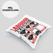 Labrador Besitzer Kissen mit Füllung 40x40 Geschenk Lustiger Spruch Geschenkidee Labrador Tricks Bleib (Grau) Blau Trendation