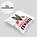 Schäferhund Besitzer Mom Mama Kissen mit Füllung 40x40 Geschenk Lustiger Spruch Geschenkidee Schäferhund Besitzerin (Grau) Grün Trendation