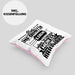 Informatiker Geschenk Kissen mit Füllung 40x40 Programmierer Coder Hardware Informatik IT (Grau) Rosa Trendation