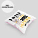 Tanzpartnerin Geschenk Kissen mit Füllung 40x40 Lustig Geschenkidee für Tanzpartnerin Geburtstag So Sieht Eine Richtig Coole Tanzpartnerin Aus Frauen Spruch (Grau) Rosa Trendation