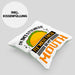 Taco Kissen mit Füllung 40x40 Taco-Liebhaber Geschenkidee für Taco-Fans (Grau) Grün Trendation