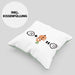 Faultier Kissen mit Füllung 40x40 Geschenk für Faultier Liebhaber :( + Faultier = :) Lustige Geschenkidee Geburtstag (Grau) Grün Trendation