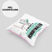 Hobbymaler Geschenk Kissen mit Füllung 40x40 So Gut Kann Nur Ein Hobbymaler Aussehen Geschenkidee (Grau) Rosa Trendation