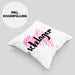 Kissen mit Füllung 40x40 Geschenk für Schlager Fans Kissen mit Füllung 40x40 Musikmotiv Spruch (Grau) Grün Trendation