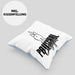 Katzen Kissen mit Füllung 40x40 Pauschal Dagegen Katze Katzenliebhaber Kater Geschenk Miau Katzenbesitzerin Geschenkidee Humor (Grau) Blau Trendation