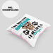 Chihuhahua Besitzer Kissen mit Füllung 40x40 Geschenk Das Ist Chihuhahua Glitzer Hundehaare Geschenkidee Frauchen Herrchen (Grau) Rosa Trendation