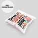 Psychologe Kissen mit Füllung 40x40 Geschenk Spruch Lustig Geschenkidee für Psychologe Geburtstag Ich Bin Der Verrückte Psychologe (Grau) Rosa Trendation