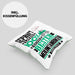 Mountainbiker Geschenk Lustiger Spruch für Mountainbiker Geschenkidee Bester Mountainbiker Der WeltKissen mit Füllung 40x40 (Grau) Grün Trendation